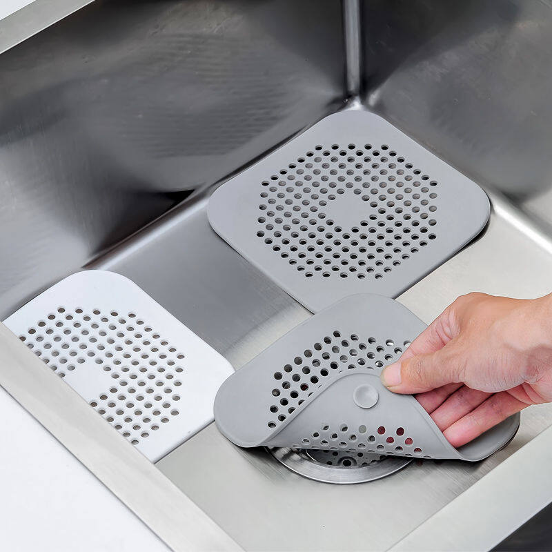 Kitchen Sink Anti-clogging Silicone Floor Drain Cover Bathroom Drain Drain Hair Filter Drain Screen